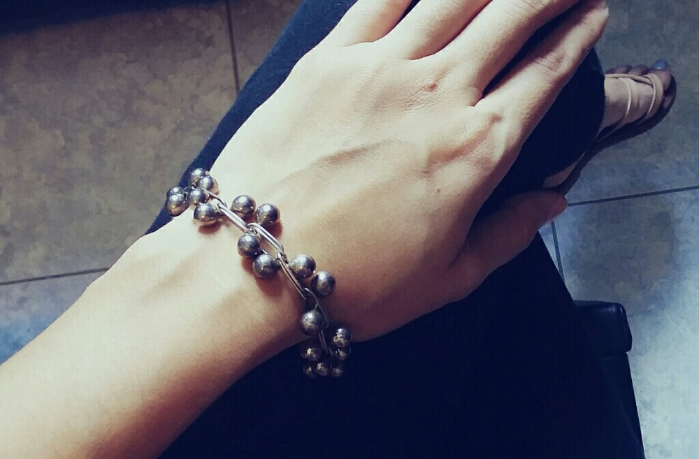Silver bracelet